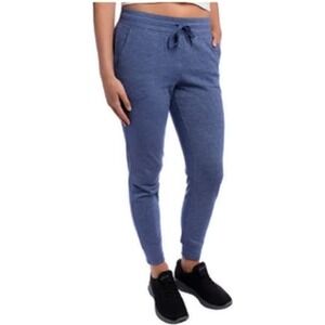 Champion Elite Blue Heather Space Dye Jogger Pants Large New